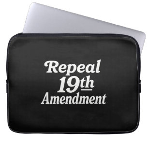 19e amendement intrekken  laptop sleeve