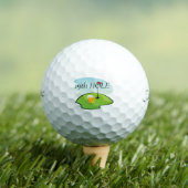 19e Amerikaanse Golfval Golfballen (Insitu Shirt)