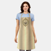 19e bronzen jubileum all-over print schort (Gedragen)