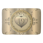 19e Bronzen Jubileum Bath Mat (Voorkant)