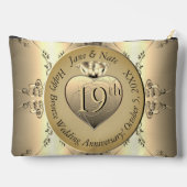 19e Bronzen Kleur Trouwen Jubileum Etui (Achterkant)