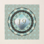 19e bruiloft Jubileum Acquamarine Sjaal<br><div class="desc">Oké,  ze houdt van mandala's en stoutmoedige design EN het is je 19e trouwdag? Dan heb je de perfecte sjaal voor je liefje gevonden in mijn winkel in Zazzle.</div>