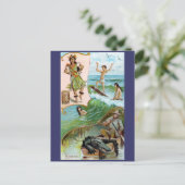 19e C. Hawaii Briefkaart (Staand voorkant)