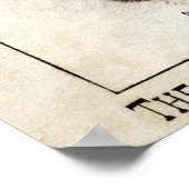 19e C. Indiaas Poster voor de geneeskunde (Hoek)