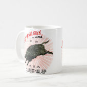 19e C. Japanse zijde Koffiemok (Voorkant links)