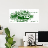 19e C. Oesters, groen Poster (Thuiskantoor)