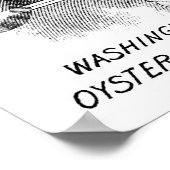 19e C. Oesters, zwart Poster (Hoek)