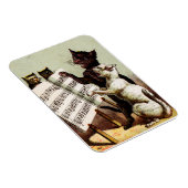 19e C. Zingende katten Magneet (Rechterzijde)