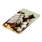 19e C. Zingende katten Magneet (Linkerzijde)