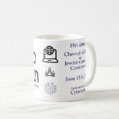 19e Chevrah Kadisha Conference Mok Souvenir (Voorkant rechts)