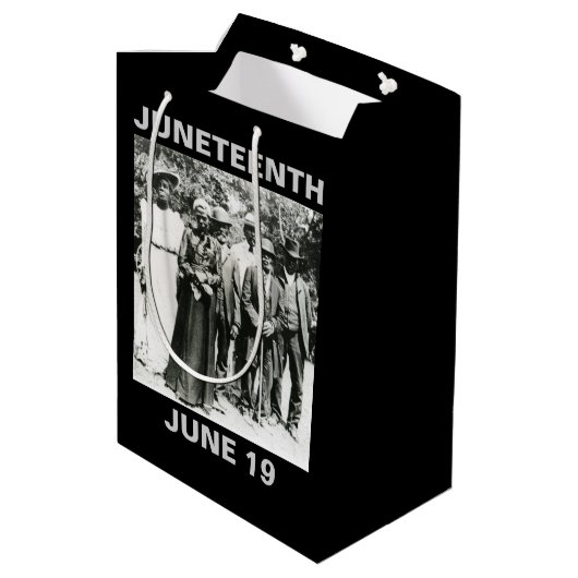 19e Dag 1866: Viering van de emancipatie Medium Cadeauzakje (Achterkant Gekanteld)