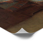 19e eeuw bloedhond poster (Hoek)