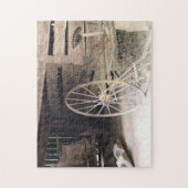 19e eeuw Boerderij scène uit Cades Cove TN Legpuzzel (Verticaal)