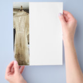 19e eeuw bruiloft flyer (Hand)