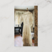 19e eeuw bruiloft visitekaartje (Achterkant)