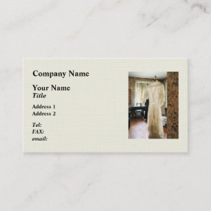 19e eeuw bruiloft visitekaartje