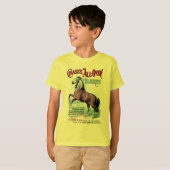 19e eeuw Chase Paardendekens T-shirt (Voorkant volledig)