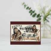 19e eeuw Eureka Wringer Briefkaart (Staand voorkant)