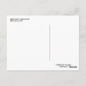 ​ 19e eeuw Frans Briefkaart voor balletkostuum (Achterkant)