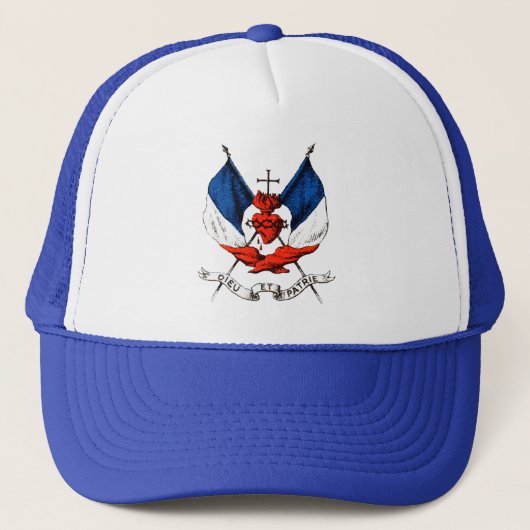 19e eeuw: Frans patriottisme Trucker Pet (Voorkant)
