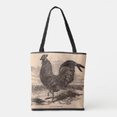 19e eeuw Gallus Sonneratii Roster Tote Bag (Achterkant)