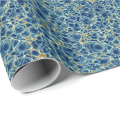 19e eeuw gemarmerde papiermotif cadeaupapier (Rol Hoek)