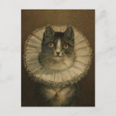 19e eeuw kat schilderen briefkaart (Voorkant)