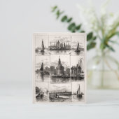 19e eeuw Nederlands Scheepscentrum Briefkaart (Staand voorkant)