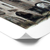 19e eeuw oude annecie poster (Hoek)