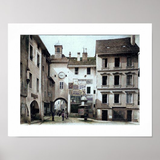 19e eeuw oude annecie poster (Voorkant)