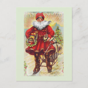 19e eeuw Saint Nicholas Briefkaart