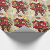 19e eeuw Saint Nicholas Cadeaupapier (Hoek)