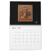  19e eeuw Tabakslabels Kalender (Feb 2026)