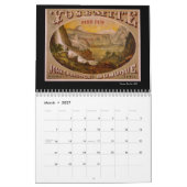  19e eeuw Tabakslabels Kalender (Mar 2027)