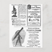 19e-eeuwse Adverteren krant Fun Fab Briefkaart (Voorkant)