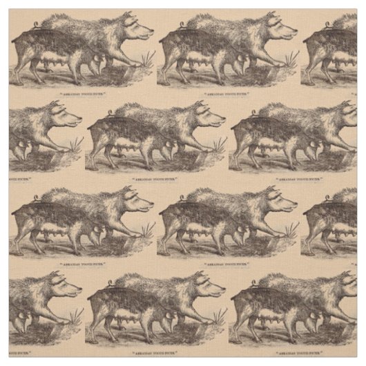 19e-eeuwse boerderij van varkens stof (Swatch)