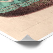 19e-eeuwse Franse Antiek Mode Poster (Hoek)