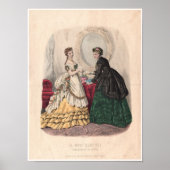 19e-eeuwse Franse Antiek Mode Poster (Voorkant)