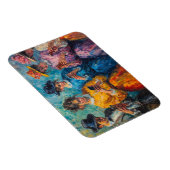 19e-eeuwse mensen gebruiken smartphones magneet (Rechterzijde)