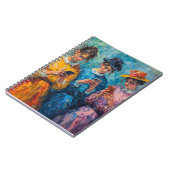 19e-eeuwse mensen gebruiken smartphones notitieboek (Linkerzijde)