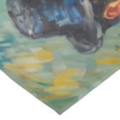 19e-eeuwse mensen gebruiken smartphones tafelkleed (Gekanteld)