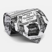 19e - eeuwse reclame stropdas (Opgerold)