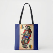 19e - eeuwse tarotkaart nr . tote bag (Voorkant)