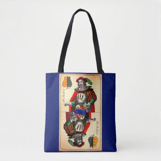 19e - eeuwse tarotkaart nr . tote bag (Voorkant)