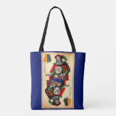 19e - eeuwse tarotkaart nr . tote bag (Achterkant)