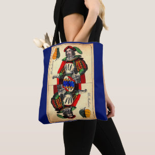 19e - eeuwse tarotkaart nr . tote bag