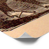 19e-eeuwse varkensfoto Berkshire zaag nr. 1 Poster (Hoek)