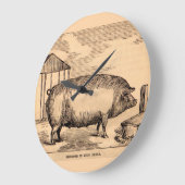 19e-eeuwse varkensfoto "Breeder in Good Flesh" Grote Klok (Hoek)