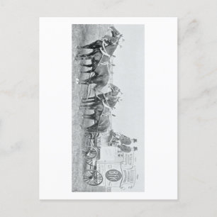 19e-eeuwse Vintage van Philadelphia Adverteren Briefkaart