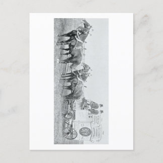 19e-eeuwse Vintage van Philadelphia Adverteren Briefkaart